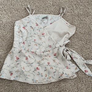 Camisole floral blouse